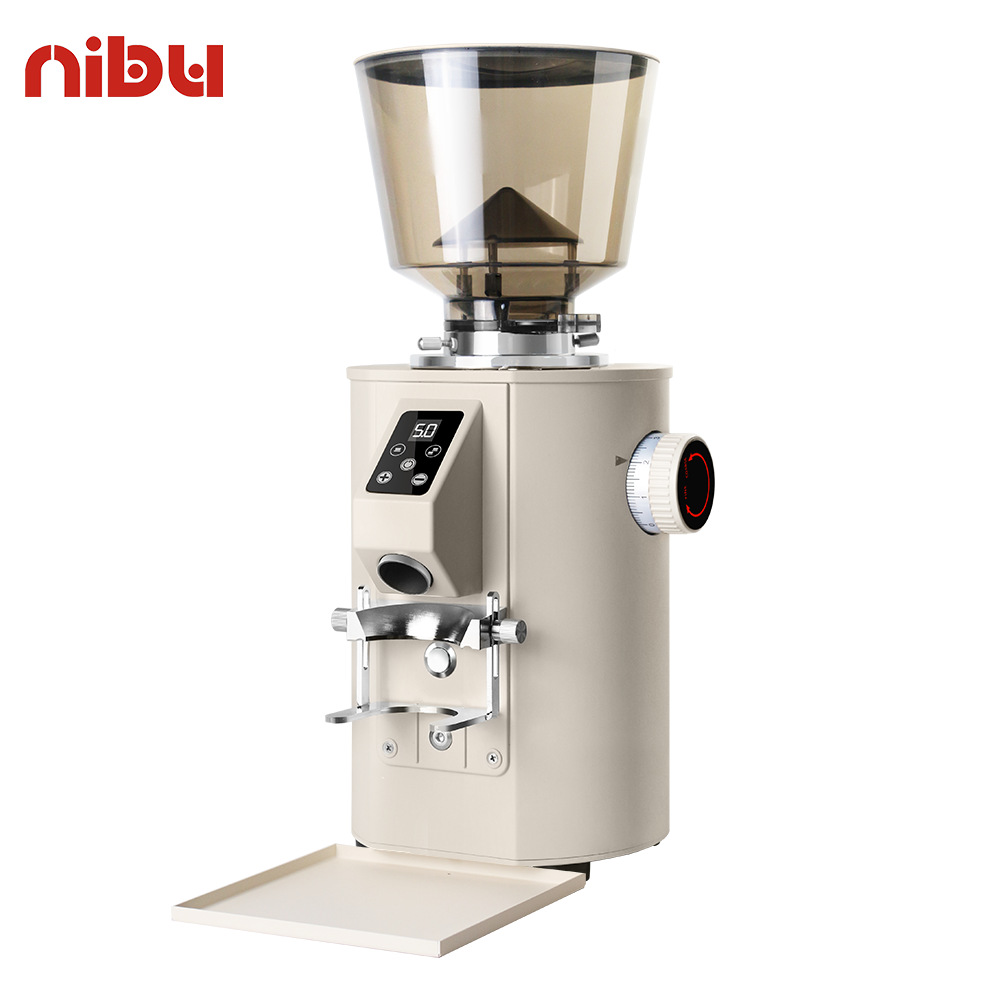 Nibu nuevo molino de granos de café k - 64S molino de granos de café eléctrico cuantitativo comercial molino de ajuste externo