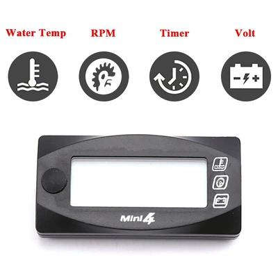Voltage Meter Thermometer Modified Multi-Function – Other vehicle instruments