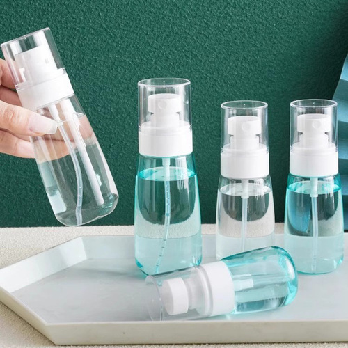 30/60/100ml Fine Mist Toner Sunscreen Makeup Pouch Spray Bottle Alcohol Atomizer Travel Hydration Mini Spray Bottle
