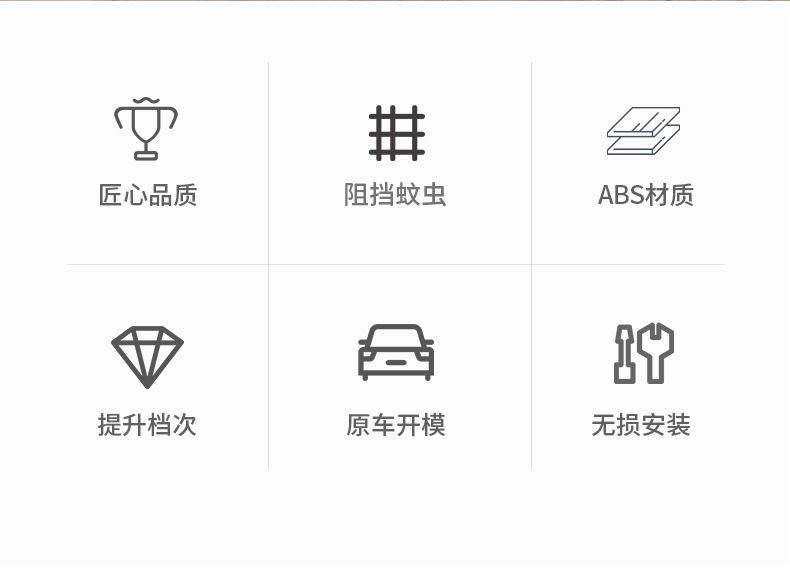 Suitable for 25 Chery Tiggo 9 Insect-Proof Net Special Tiggo 9 Modified Front Bumper Condensation Box Protective Net Modification Accessories