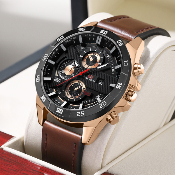 VA VA VOOM Brand sports watch male waterproof belt business watch…