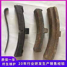 铁路配件火车刹车片 铁路内燃机车闸瓦 铸铁闸瓦