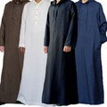 Minimalist Style Men's Solid Color Long Top, Fashionable and Versatile Stand Collar Design, Loose and Drapey Casual Robe in Multiple Colors Minimalist Style Men's Solid Color Long Top, Fashionable and Versatile Stand Collar Design, Loose and Drapey Casual Robe in Multiple Colors