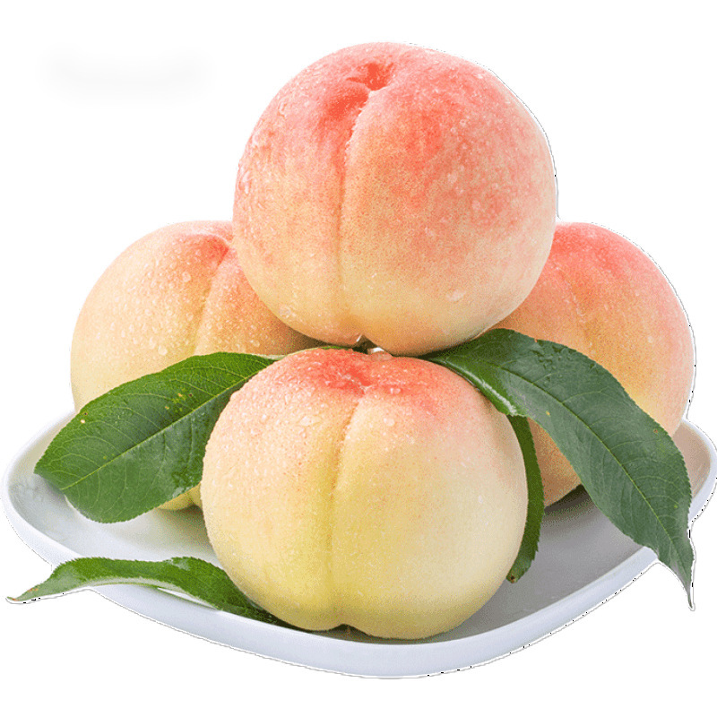 Authentic Fresh Yangshan Honey Peaches from Wuxi, Large Peaches, Freshly Picked and Packed in Gift Boxes, Shipped by Jd Air Freight