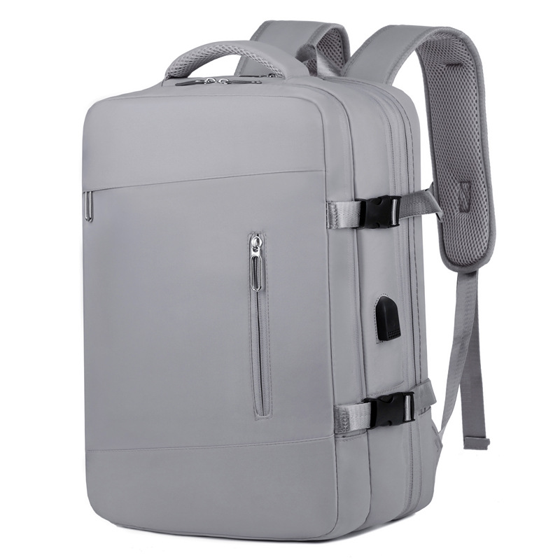 Cross-border wholesale casual business backpacks for men and women, high-end multi-functional computer bags, fashionable and simple travel backpacks Item Picture