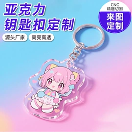 长尾夹装订夹;动漫立牌;钥匙扣