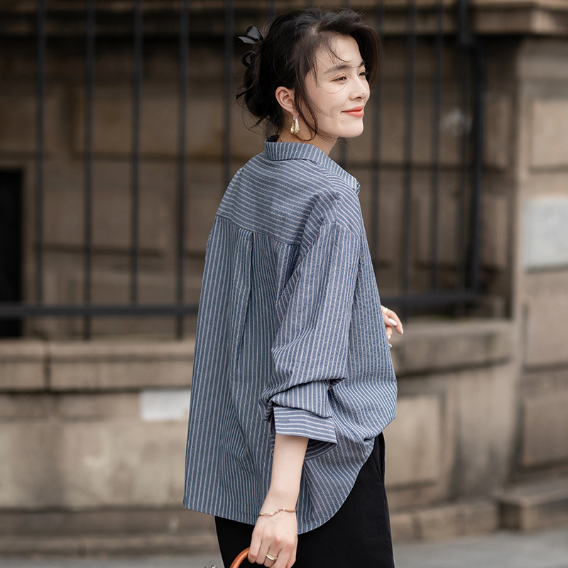  秋  S-4XL 大きいサイズ シャツ/ブラウス