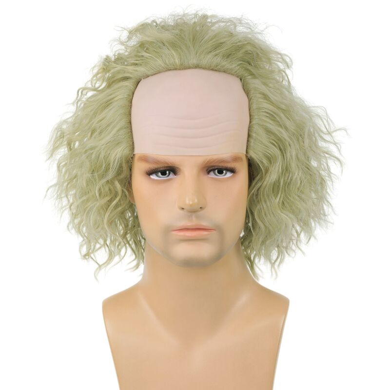 24 New Amazon Hades Archmage 2cos Wig Beetle Juice Same Headgear Wig Halloween
