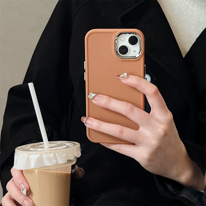 Apple, минималистичный совместимый чехол, iPhone 14, стиль высокого качества, iphone, 15promax, 12