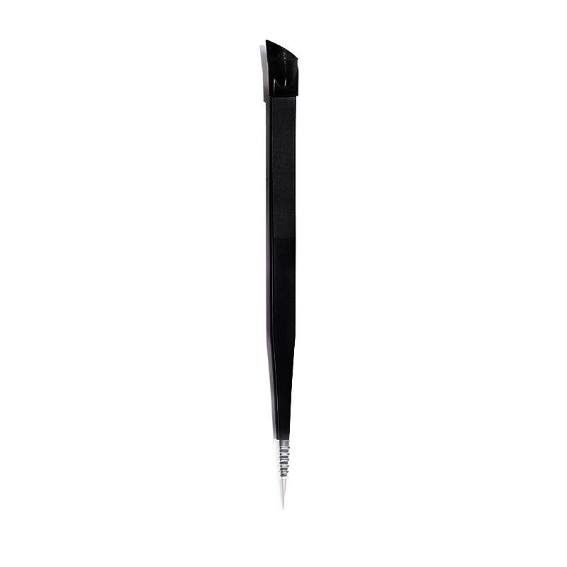Black silicone tweezers