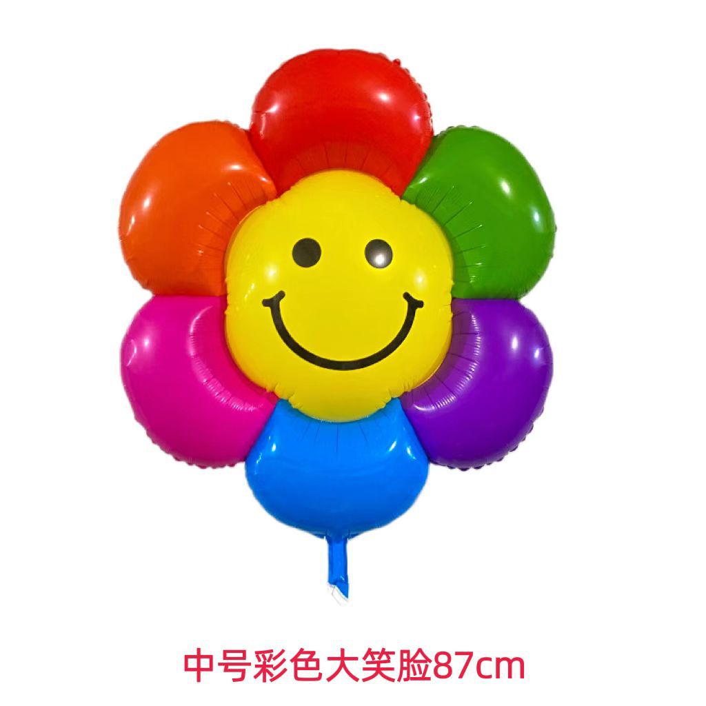 Globo flotante con forma de crisantemo o margarita, colores surtidos