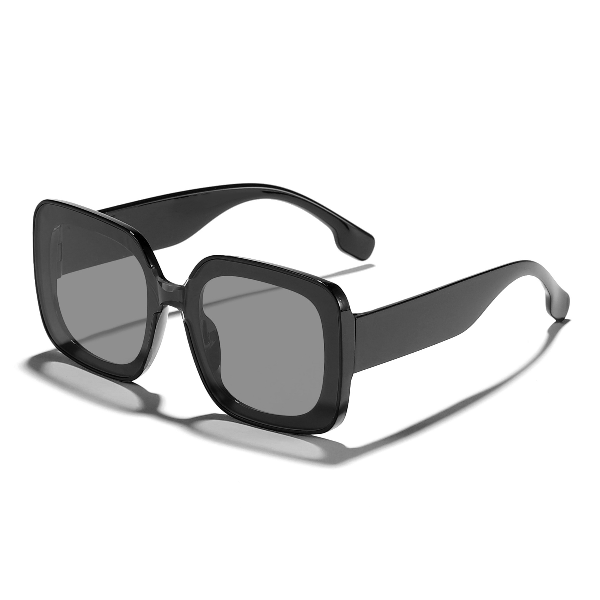 Gafas de sol retro cuadradas europeas y americanas 2024 celebridades de Internet transfronterizas con el mismo estilo