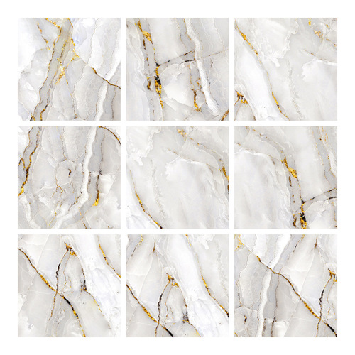 Shangyi marble pattern wall stickers self-adhesive oil-proof kitchen wall stickers household waterproof cross-border thermal tile stickers