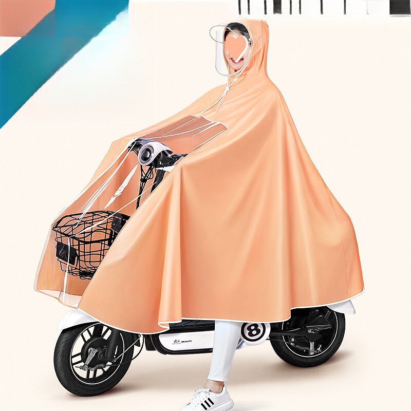 Raincoat for electric bikes, thickened and extended, bicycle rain gear, adult electric bike raincoat, double motorcycle rain poncho, and other options Raincoat for electric bikes, thickened and extended, bicycle rain gear, adult electric bike raincoat, double motorcycle rain poncho, and other options