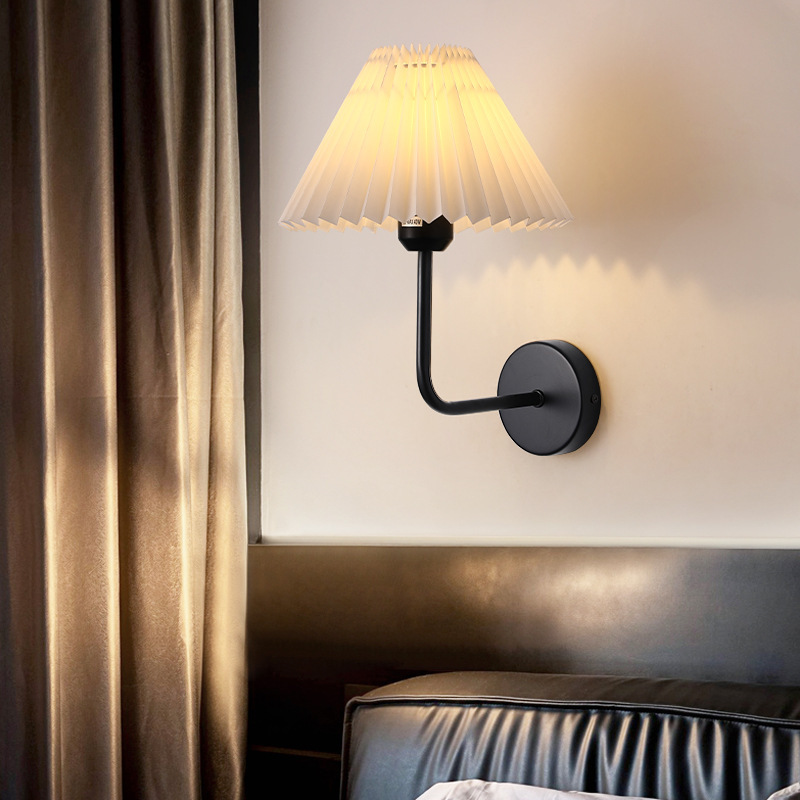 Nuevo proyecto de hotel transfronterizo lámpara de pared lámpara de cama lámpara de pared dormitorio simple pasillo escalera lámpara de pared interior lámpara de pared