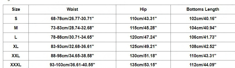 New sizes available in stock