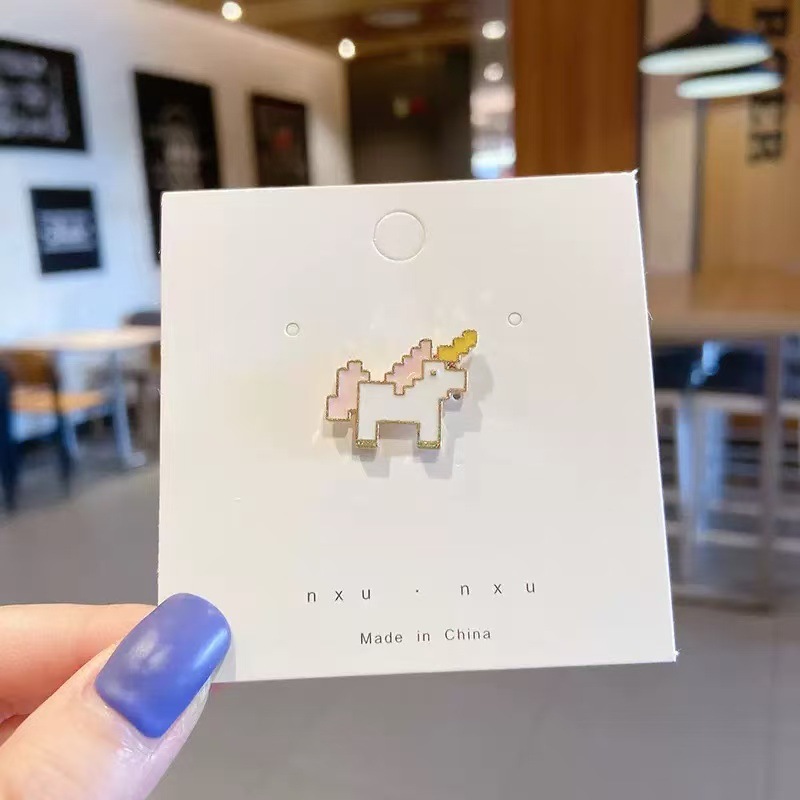 Bonitos dibujos animados broche de goteo de aceite broche de cinta rosa insignia flotante para hombres y mujeres bolsos de decoración insignia joyas pin image 12