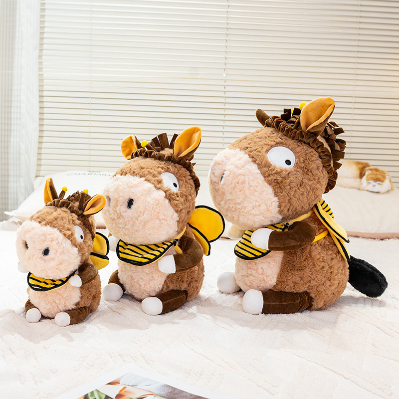Cross-Border Cute Plush Toy Doll Little Donkey Baby Comfort Doll Gift Children's Gift Companion Wholesale