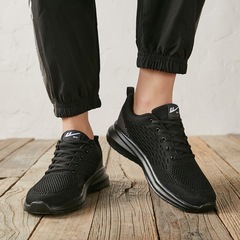 National Trend Reebok Lightweight Running Shoes with Laces, Breathable and Comfortable, Single Color Fashion Sports and Leisure Shoes for Dropshipping