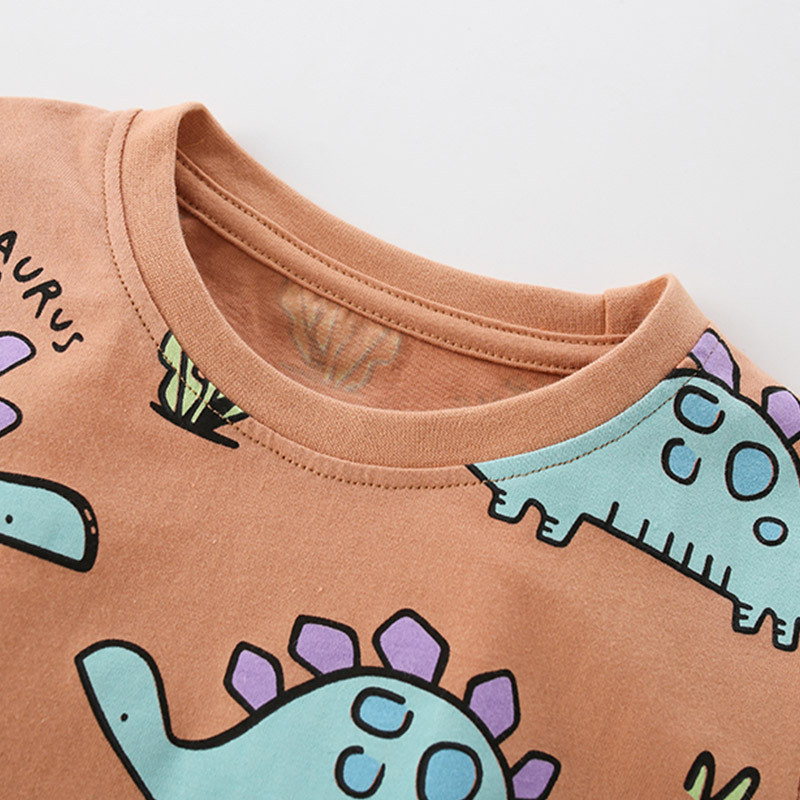 Malwee ropa para niños de verano nuevo estilo europeo y americano para niños pequeños y medianos cuello redondo casual mangas cortas pantalones de cintura elásticos set para niños