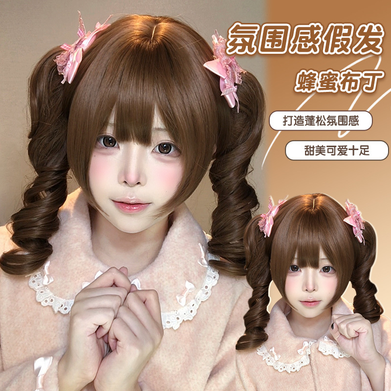 Marubeno Wig 4.0 New Craft Tiger Clip Lolita Short Hair New Style Women's Daily Internet Popular Short Hair Natural Full Head