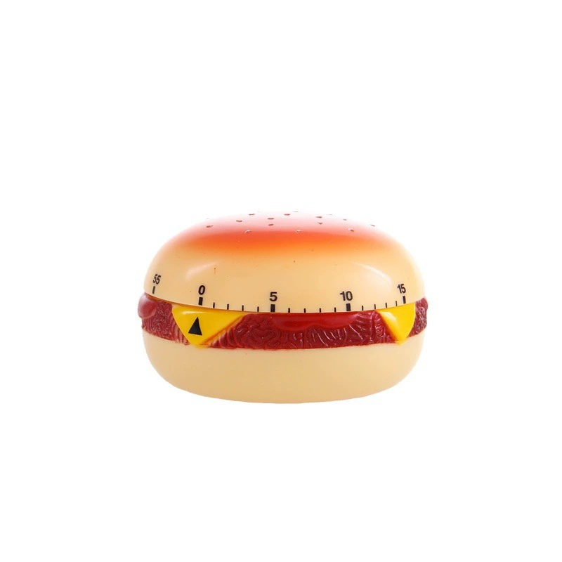 60 минут моделированияHamburger bag механический таймер мультфильм кухня обратный отсчет напоминание дом стик поставка