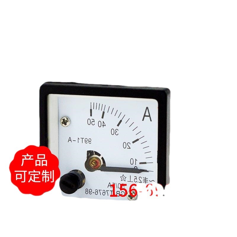 指针式电流表 99T1-A 50/5 100/5 200/5 300/5 400/5 开孔48×48