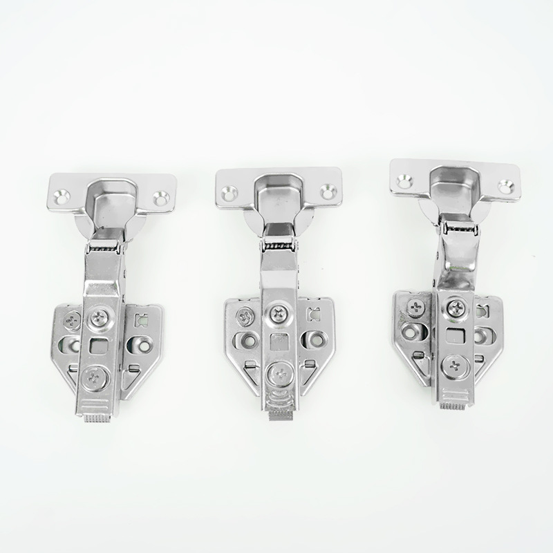 Bisagra tridimensional hebilla de pájaro de aleación ajustable 3D amortiguación hidráulica gruesa armario puerta bisagra de puerta americana