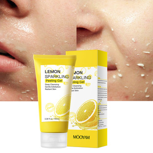 Deep Cleansing Lemon Exfoliating Gel Facial Exfoliating Gel Scrub Exfoliating Exfoliating Scrub