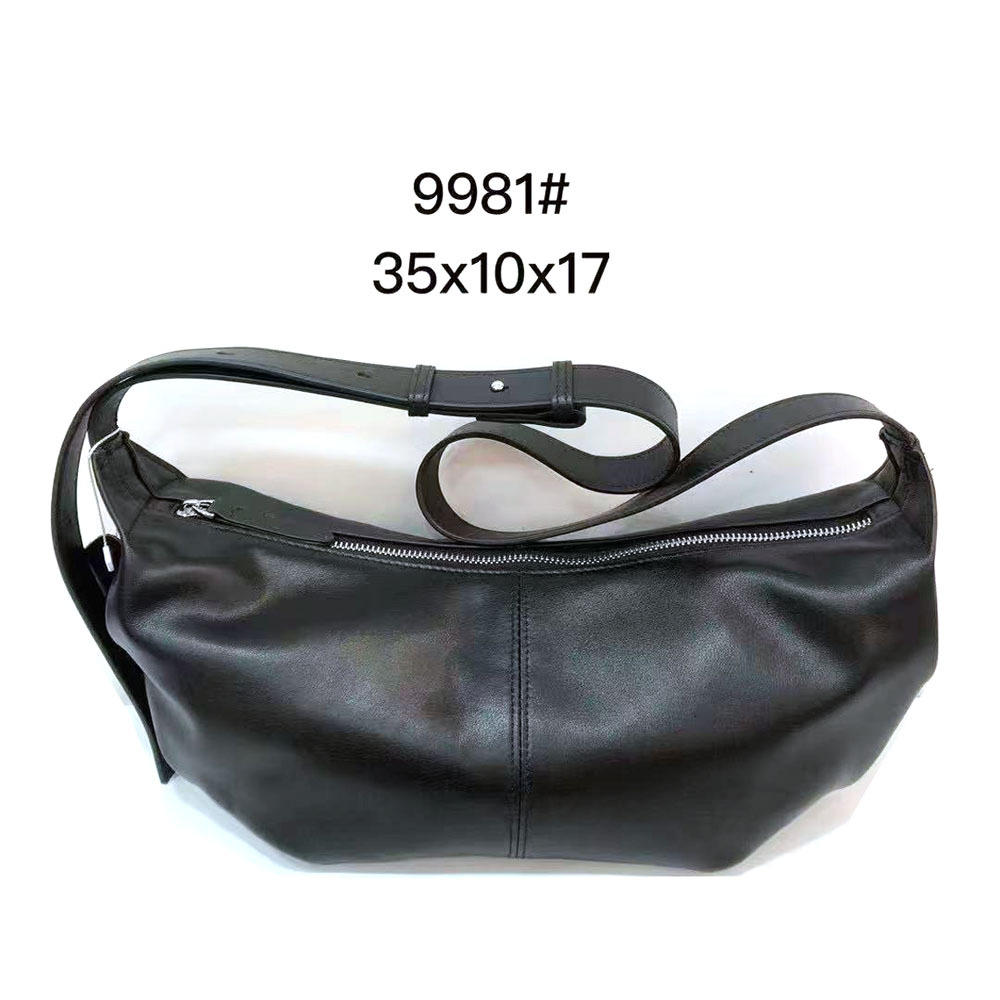 Ladies Leather Saddle Bag Shoulder Crossbody Commuter Handbag_voghion.com