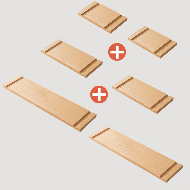 Hoyo de madera sólida Hoyo accesorios de tablero de estante general gancho de fósforo agujero redondo palo de madera laminado partición de madera