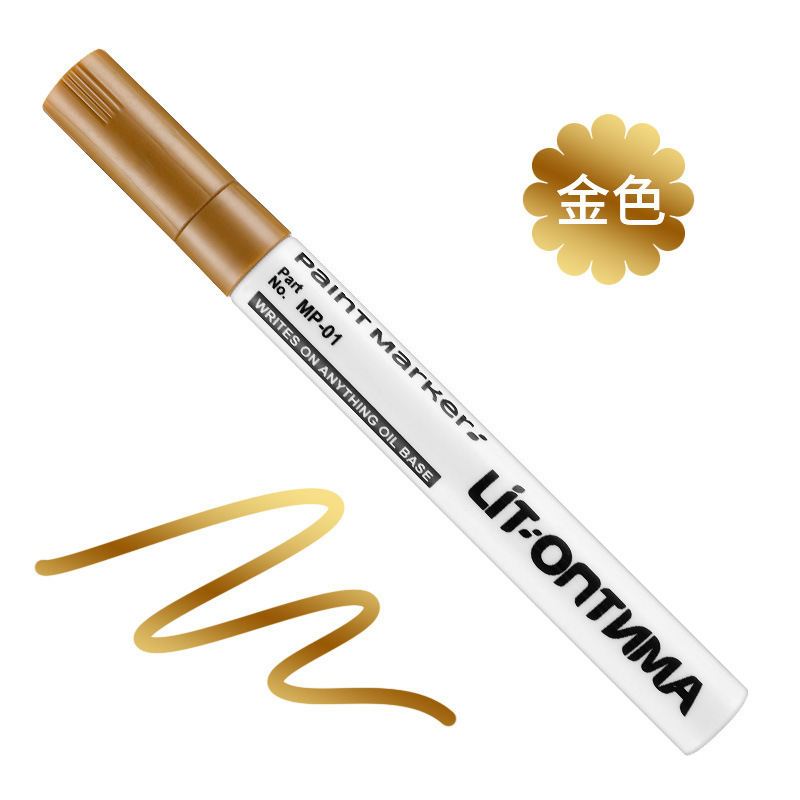 lápiz de pintura de tabletas impermeable, liberación de aceite, no decoloración, no decoloración, pintura de escritura al aire libre, pintura de inscripción, marca de pintura