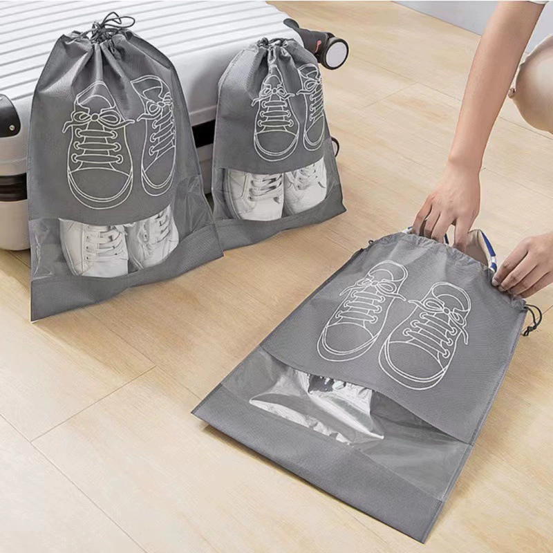 Storage system, shoe bag, comfortable footwear, cloth bag