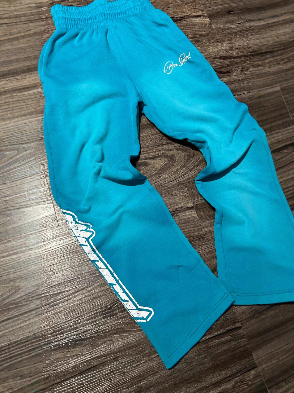 2025 Europa y los Estados Unidos transfronterizos Amazon multicolor otoño y invierno nuevos pantalones de impresión de cintura elástica personalidad callejera piernas sueltas