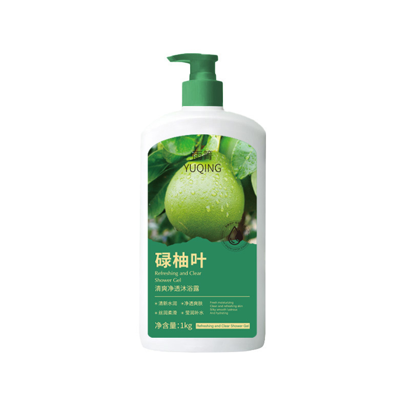 抖音爆款雨箐碌柚叶清香净透柚子叶芳香好运水润清爽沐浴露厂家现|undefined