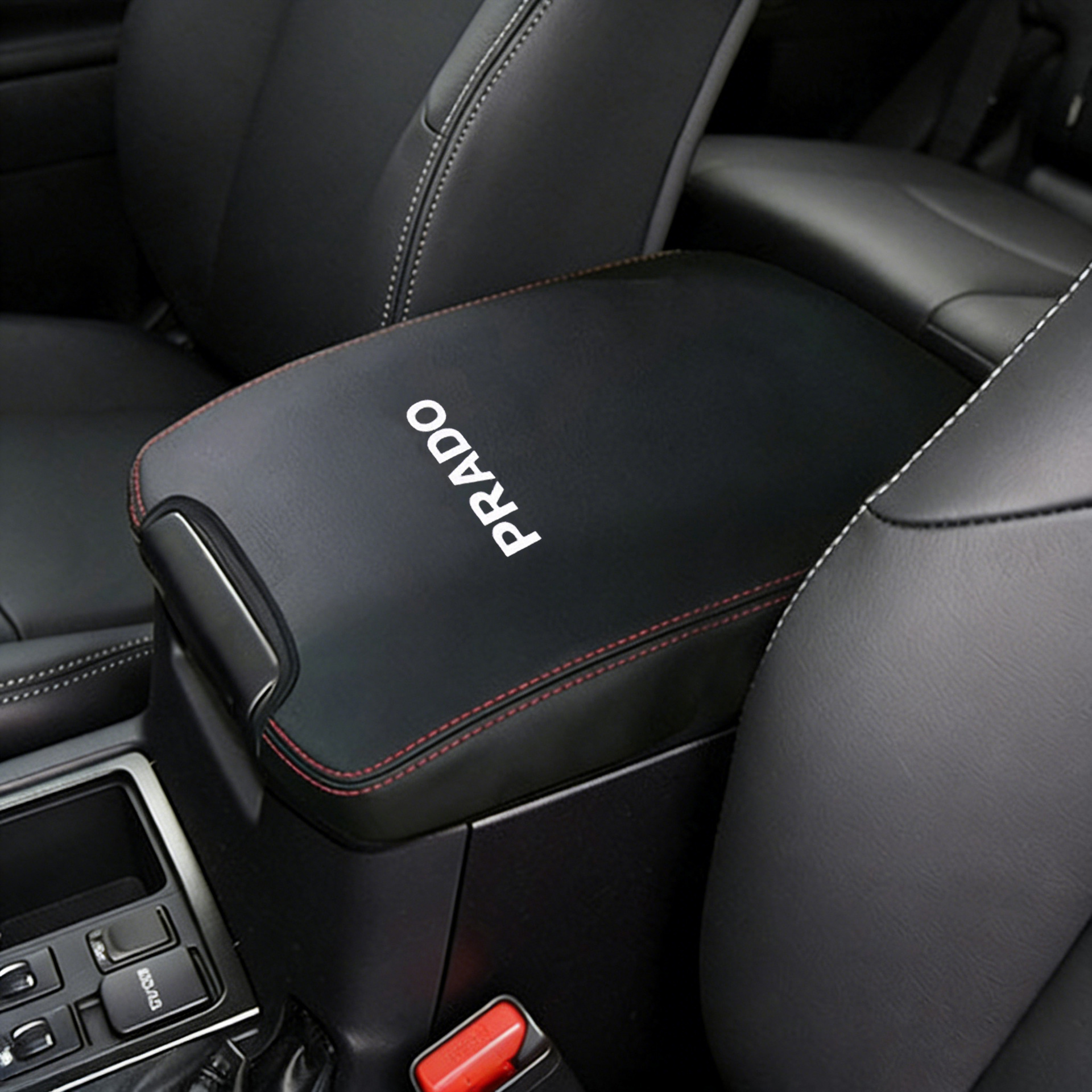 Armrest Box Leather Cover for Toyota Prado 2010-2021