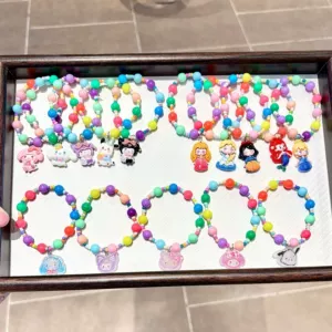 Sanrio милый мультяшный браслет из бисера аксессуар стиль «принцесса»