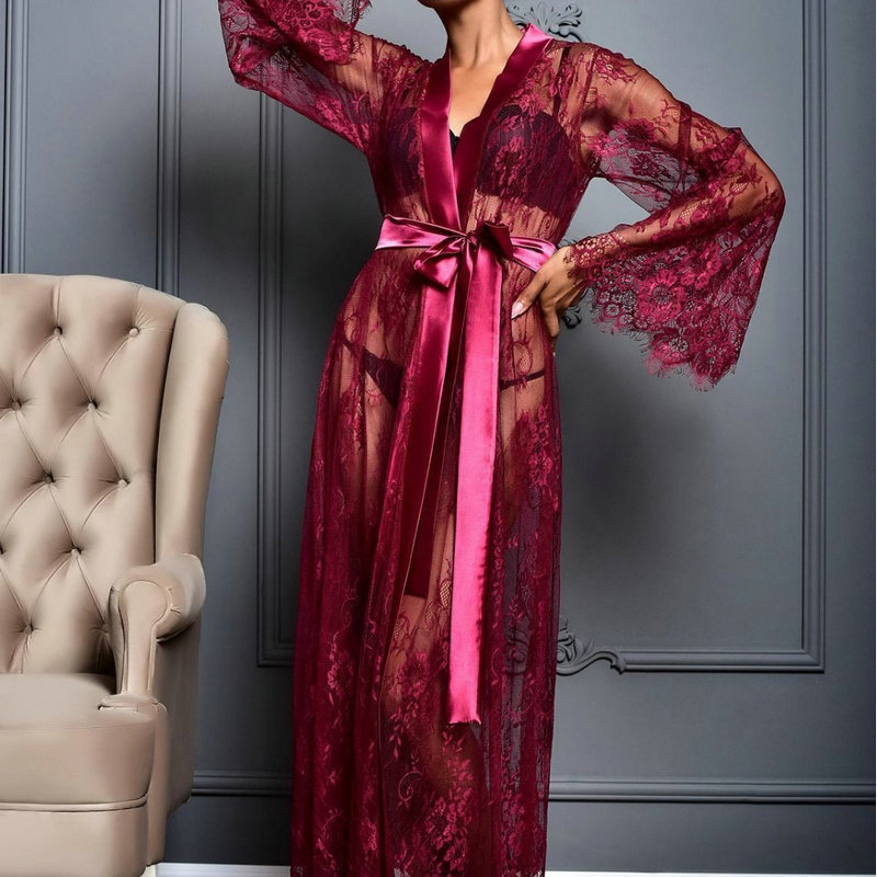 Sexy Nightgown Foreign Trade Ebay Mesh Transparent Sexy Bathrobe Set Hollow Lace Long Nightgown Pure Desire Nightrobe Sexy Nightgown Foreign Trade Ebay Mesh Transparent Sexy Bathrobe Set Hollow Lace Long Nightgown Pure Desire Nightrobe