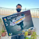 Compatible with Lego Desert Eagle Pistol Building Blocks Launchable Small Particle Building Blocks Gun Children's Educational Assembled Toys