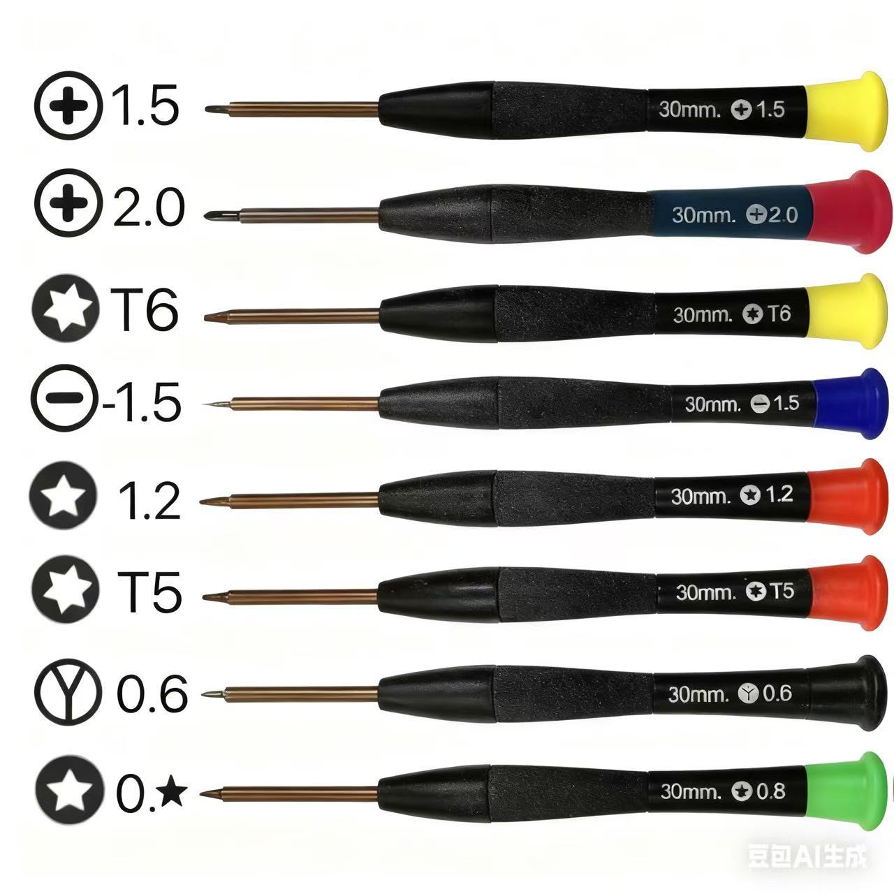 Mobile Phone Disassembly and Repair Screwdriver/Batch Y-Shaped Cross-Shaped T3 T4 T5 T6 Plum Blossom Multi-Function Screwdriver