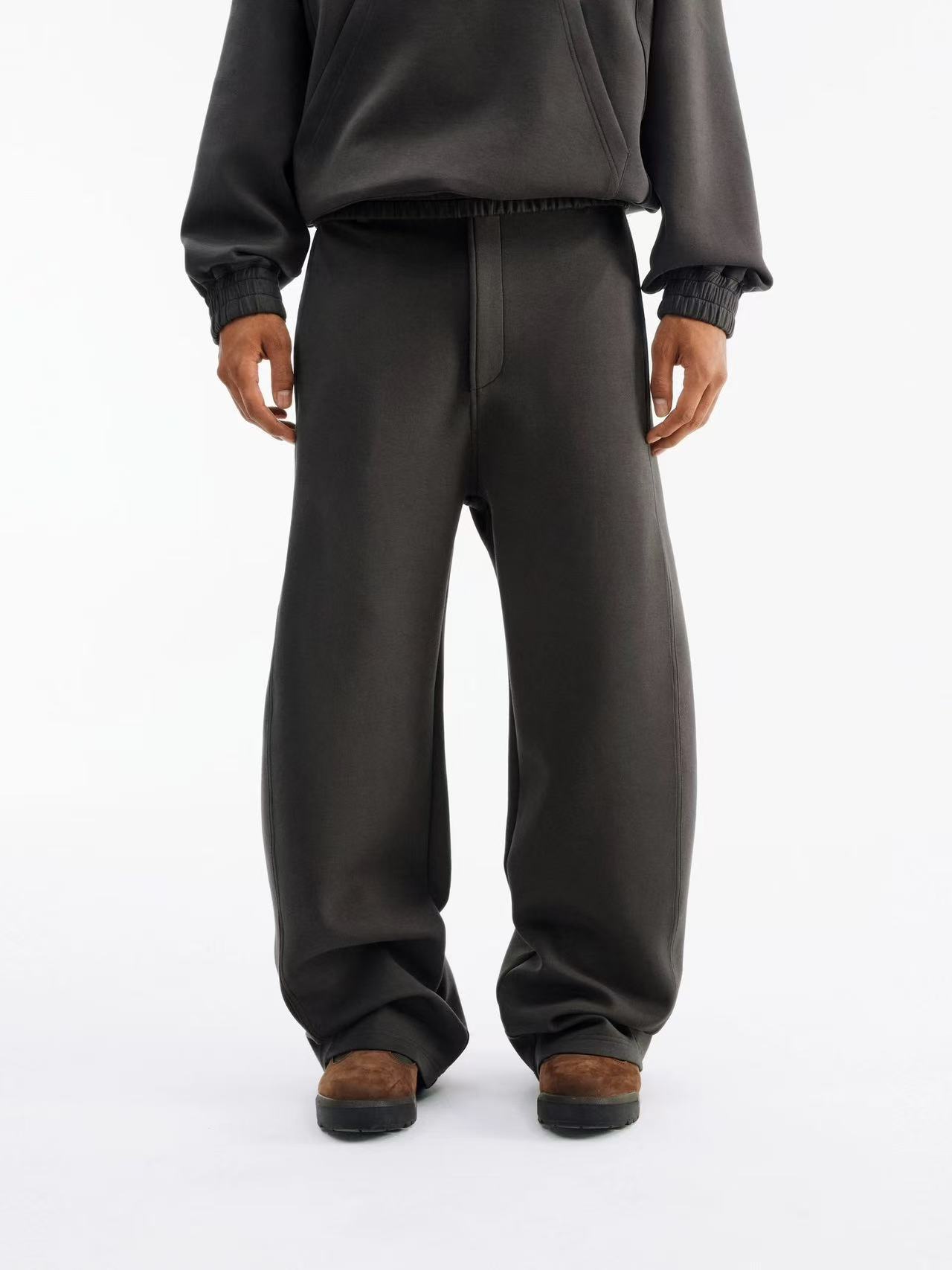 Comercio exterior marca de tendencia transfronteriza rectas de verano algodón de cintura alta pantalones deportivos casuales retro pantalones de estilo de vestir