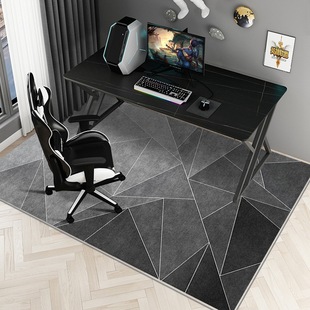 Cross-border soundproof large carpet study office computer desk e-sports chair non-slip mat bedroom rectangular foot mat