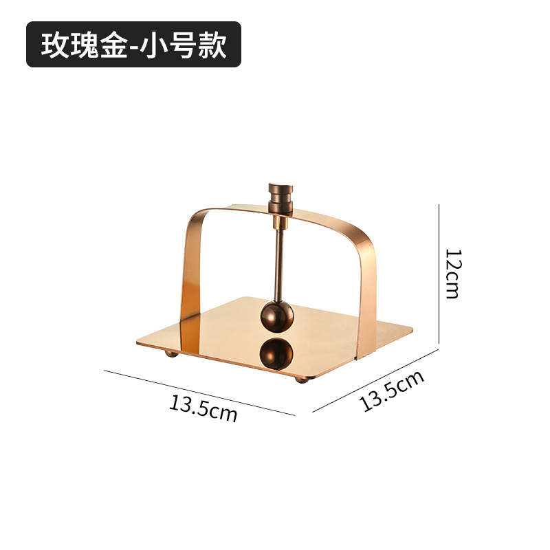 ステンレスのティッシュの座の四角形のナプキンの棚のレストランのホテルの喫茶店の台の立式のティッシュの棚のアイデアは紙の座を押さえます|undefined