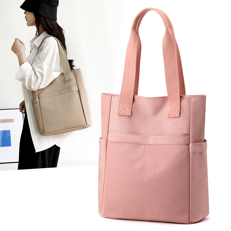 Casual Tote Bag for Work, Canvas Bag, Women's Shoulder Handbag, Canvas Bag, Japanese Style Large Bag, Document Bag, Large Capacity Casual Tote Bag for Work, Canvas Bag, Women's Shoulder Handbag, Canvas Bag, Japanese Style Large Bag, Document Bag, Large Capacity