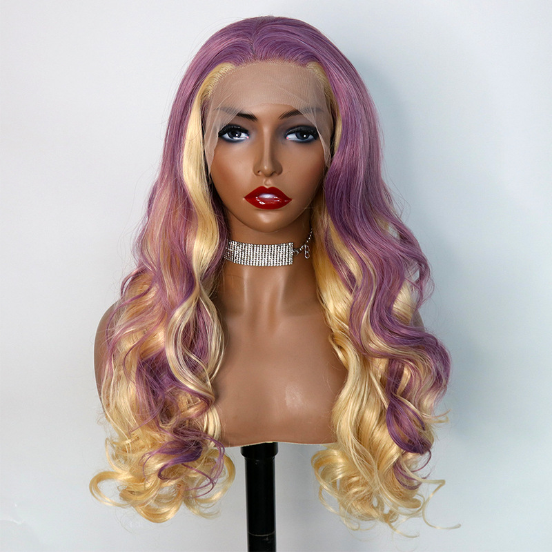 Wig Clearance Sale Synthetic Lace Front Wig Sample Clearance Sale High-Temperature Silk Synthetic Fiber Front Lace Wig Wig Clearance Sale Synthetic Lace Front Wig Sample Clearance Sale High-Temperature Silk Synthetic Fiber Front Lace Wig