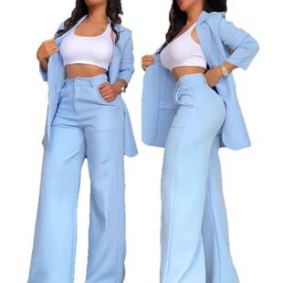 B 15342 Elegant Split Sleeve Suit Set �_�������b���b �羳��