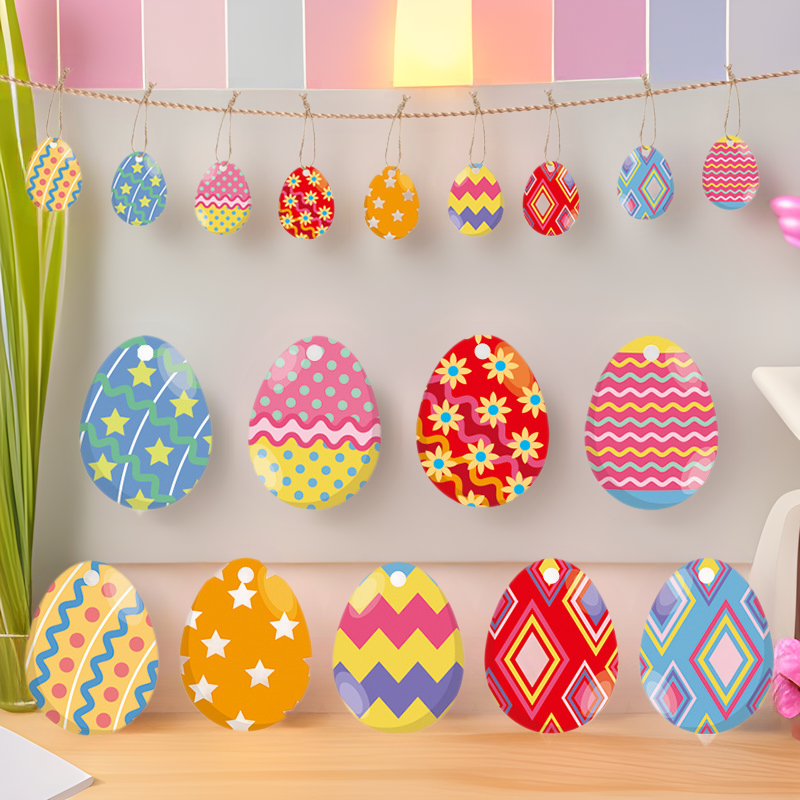 Amazon Cross-Border New Product Easter Egg Rabbit Decoration Pendant Holiday Party Supplies Decorative Ornaments