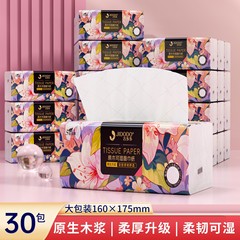 200枚のティッシュを取り出して、全箱の卸売り家庭用ティッシュナプキンを取り出して、学生が紙を引き出します