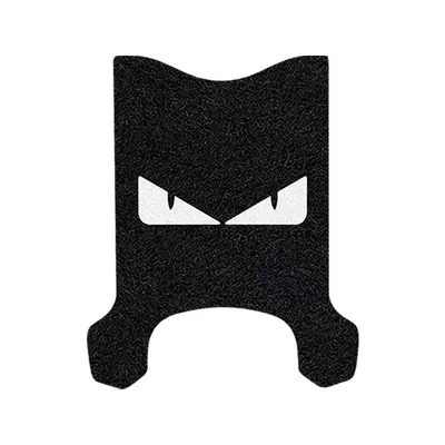 Suitable for Emma Q5Pro Electric Vehicle Foot Pads, Battery Vehicle Q5Por Wire Ring Waterproof Pedal, Non-Slip and Wear-Resistant Pedal (Electric vehicle foot mat) - emma-q5pro-evil-eye