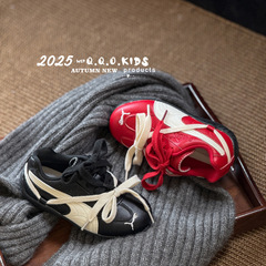 QQO童鞋 2025年秋季新款儿童纯原PM赛车鞋联名款男女童德训运动鞋